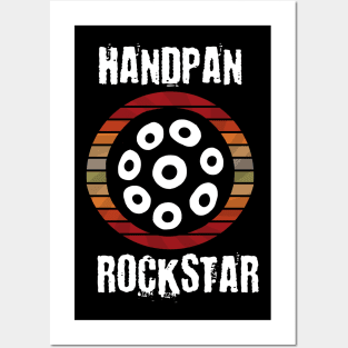 Handpan Rockstar Posters and Art